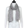 Women Gold Foil Dragonfly Print Women's Shawl Pashmina Stole Scarf Scarves. 