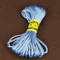 nylon cord thread chinese knot macrame bracelet braided cord thread string bead craft DIY jewelry - 15 colors 20M. 