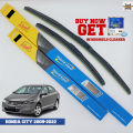 Aim Honda City 2009-2022 WindScreen Hybird Wipers - 2 Pieces -. 