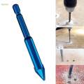 Crooked Tip Eccentric Drill Bit Durable Hex Shank for Ceramic Metal Cement. 