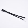 Motherboard Standard 4-Pin Pwm Fan To Dual Mini 4-Pin Gpu Graphics Cards Fan Adapter Cable. 