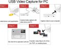 Easy Cap USB 2.0 Capture Card  For Video TV DVD VHS Audio Capture Card 3 in 1 VHS to DVD Adapter Converter PC PS3 Xbox. 