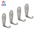 Stainless Steel Wall Coat Hooks for Bathroom, Kitchen, Door, Wall Hanger & Robe Towel Hook with screws. 