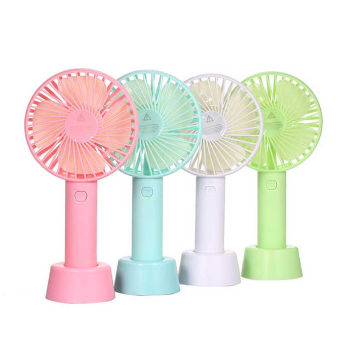 Portable electric fan - Mini Rechargeable fan for school, handheld  rechargeable  portable rechargeable fan with USB charging cable