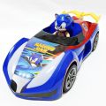 RC - Sonic the Hedgehog Rechargeable Remote Control Action Blue Car - 9 inches. 