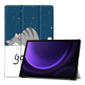 Stand case For Samsung Galaxy Tab S9 FE Case 10.9 inch SM-X510 SM-X516B Flip Stand Smart Cover for Galaxy Tab S9 FE Case +pen. 