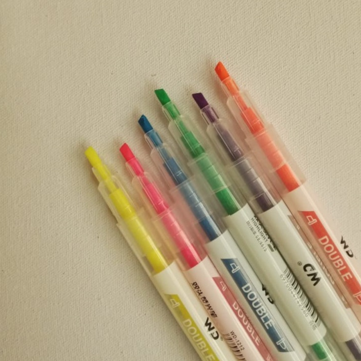 Double%20Headed%20Korean%20Highlighters%20and%20Markers%20%7C%206%20Pieces,%20Double-sided%20,Multicolor,%20Light%20color%20marker%20&%20Highlighter%20%7C%20Buy2Enjoy%20-%20Image%205