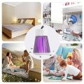 Mosquito Killer Machine for Home, 2 in 1 Night Lamp Cum Mosquito Trap, UV LED Light Portable Electric Shock Bug Zapper for Insects, Eco-Friendly Baby Mosquito Repellent Lamp. 