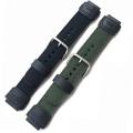 18mm Nylon Watch Strap for Casio for G-SHOCK 00H Black Green Bracelet SGW400 F91W F84 F105/108/A158/168 AE1200/1300 Men Bands. 