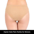 Soft Comfortable Panty For Women Flourish Panties for Ladies Periods and Casual Wear Under Garments in Black Skin - M L XL 2XL Sizes. 