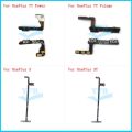 For Oneplus 3 One Plus Three 3T A3003 Oneplus 7T Power On Off Volume Up Side Button Key Flex Cable Part. 