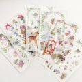 6 Sheets Classical Princess Fairy Tale Adhesive Stickers Decorative Album Diary Stick Label Paper Kids Gift. 