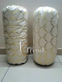 PILLOW COVER, VELVET GAO PILLOW, ROUND PILLOW COVER, SIDE PILLOW COVER, GAO TAKIA COVER, LUXURY GAO TAKIA COVER, LASER CUT DESIGN,GOLL TAKIYA, SOFT VELVET MALAI GOL TAKIYA COVER WITHOUT TUSSAL, SIZE OF 36 INCH LENGTH AND 36 INCH ROUND OF FREE SIZE. 