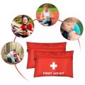 First Aid Kit Pouch, 7 Pieces Compact Waterproof Mini Emergency Bag. 