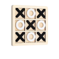 Tik Tak Toe Wooden Puzzle Game For Kids (Random Color) One Piece. 