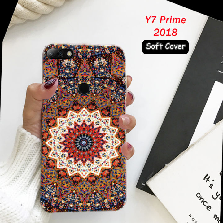 Huawei%20Y7%20Prime%202018%20Floral%20Soft%20Back%20Cover%20Case%20Flexible%20Slim%20Protective%20Pouch%20-%20Image%203