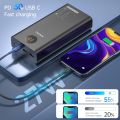 ROMOSS 30000 mah 30 watt power bank  Pea30 PD 30W USB C Two-Way Fast Charging Power Bank - powerbank. 