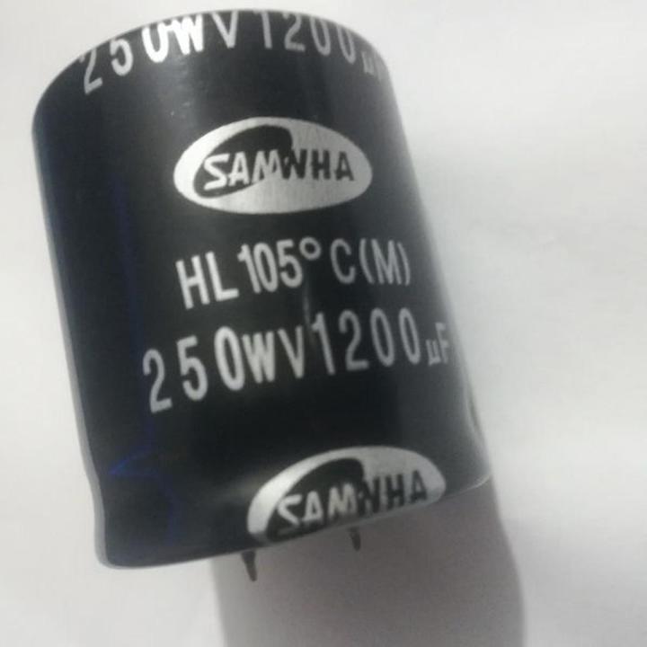 1 Piece Electrolytic Capacitors 1200uF 250V Capacitor 1200 uf - 250 Volt