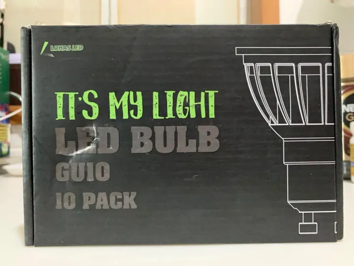 LOHAS%20GU10%20LED%20Bulbs%20Day%20White%206000K,%206W%20Equivalent%20to%2050W%20Halogen%20Light%20Bulb,%20230V,%20500Lm%20LED%20Spotlight%20Blub,%20120%20Degree%20Beam%20Angle,%20Non%20Dimmable%20Lighting%20for%20Kitchens,%20Bedrooms,%20Hallways,%2010%20Pack%20-%20Image%209