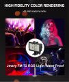 Jmary FM-72 RGB Light Waterproof LED RGB Light 5000-6000K Colour Temperature 3000mAh Battery Back Up Type-C Port Charging For Camera Video Shots. 