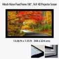Hitech-Vision Fixed Frame Projector Screen - Matt White 180"  16:9 (13.08 ft x 7.35 ft) - Matt White. 