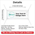 Customized Panaflex PVC Banner Print With Your Design Size 3x4 Feet. 