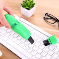 USB Vacuum Cleaner Brush Dust Cleaning Kit for Computer Keyboard PC, Laptops, Gaming (Green Colour). 