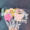 Transparent Frosted Package Handmade Lollipop Packaging Bag Machine Sealing Candy Sugar Bags. 
