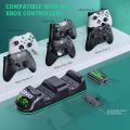 OIVO XSX Controller Charger Station with 1 Pack 3360mWh Rechargeable Battery for Xbox Series X/S/One/Elite/Core Controller, Charging Dock with 1 Packs Cover (1400mAh) (Without Box). 