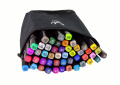 Colored Markers, Double Head Manga Sketching Marker Pens, Student Drawing Set, Permanent Art Markers for Anime Design, Painting,Adults Coloring Book,Illustrations Sketch for kid. 