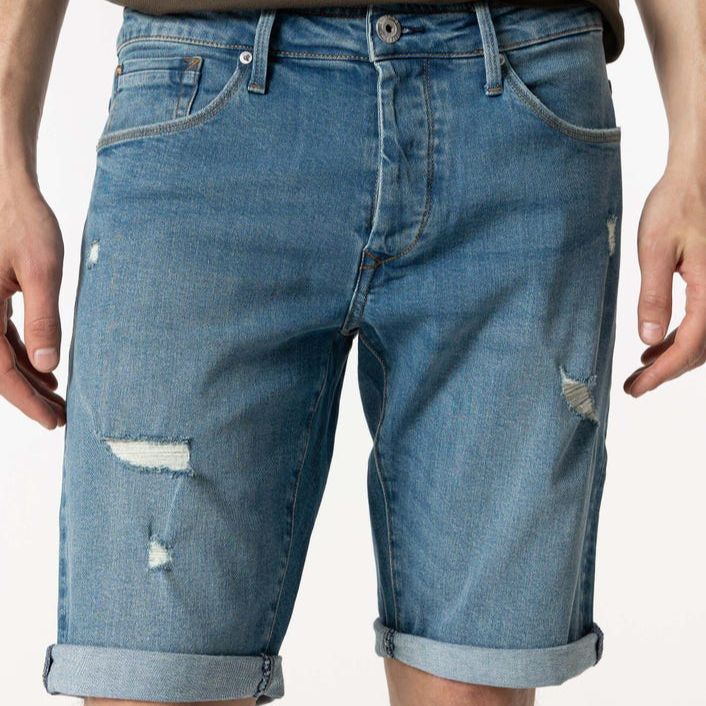 Slim Fit Denim Shorts for Men