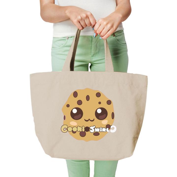 Vagile COOKIE SWIRL C Heavy Canvas Women Ladies Handbag Tote Purse Travel Large Shopping Bag Gift Idea
