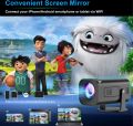P330 Android 11 280 ANSI Projector Native 720P support 1080P 4K Wifi6 BT5.0 Cinema Outdoor Portable Mini Projetor Upgrated P30 HY300. 