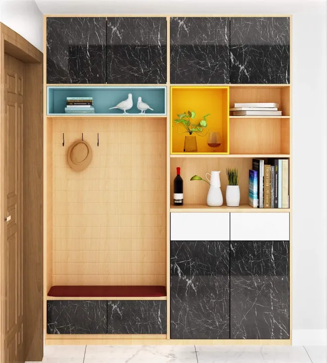Self%20Adhesive%20Black%20Marble%20Sheet%20for%20Kitchen%20-%20Anti%20Oil%20and%20Heat%20Resistant%20Wallpaper%20-%20Image%204