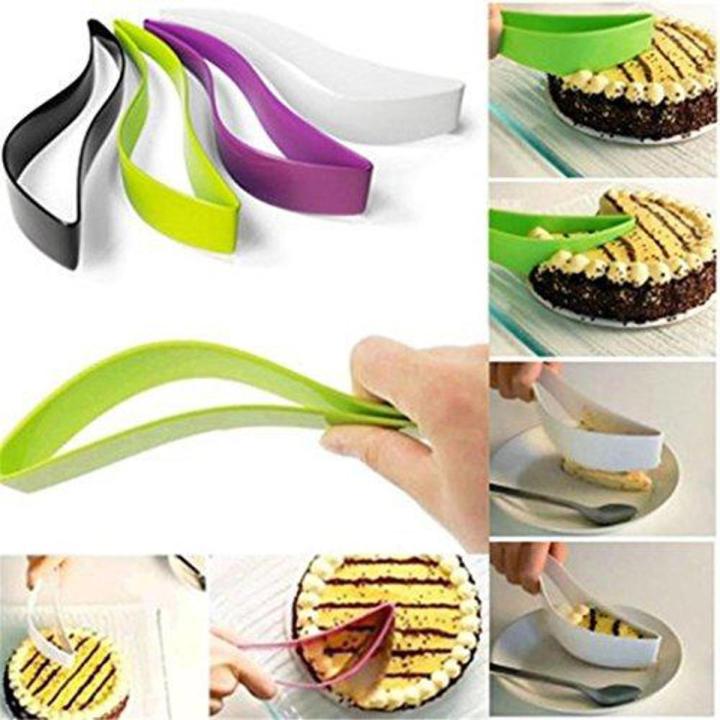 Cake Server And Slicer - Plastic Cake Cutter Knife