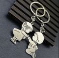 Couple Lover Gift Key Rings Chains Fob Metal Bride Groom Heart Love Keychains. 