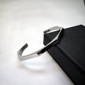 Bracelet for Men and Boys Stainless Steel Handcuff Style Bracelet Fashion and Street Style Multiple Colors. 