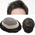 Slim Beauty Euro Next Custom Mens Hair piece Toupee - Hair Replacement System / Wig (Size 6x8). 