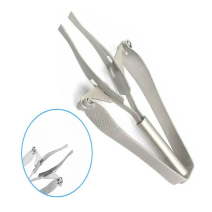 Automatic Eyebrow Plucking Tweezers Painless Hair Removal SPA Threading Expert Eyebrow Hair Removal Tweezer  Tweezers for Men, Women & Kids, Stainless Steel