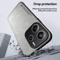 For Xiaomi Redmi Note 14 5G Soft Skin Feel Magnetic Phone Back Cover for 6.67 inches xiaomi redmi note 14 MI NOTE 14 5G Drop Resistant Luxury Leather Protective Cover. 