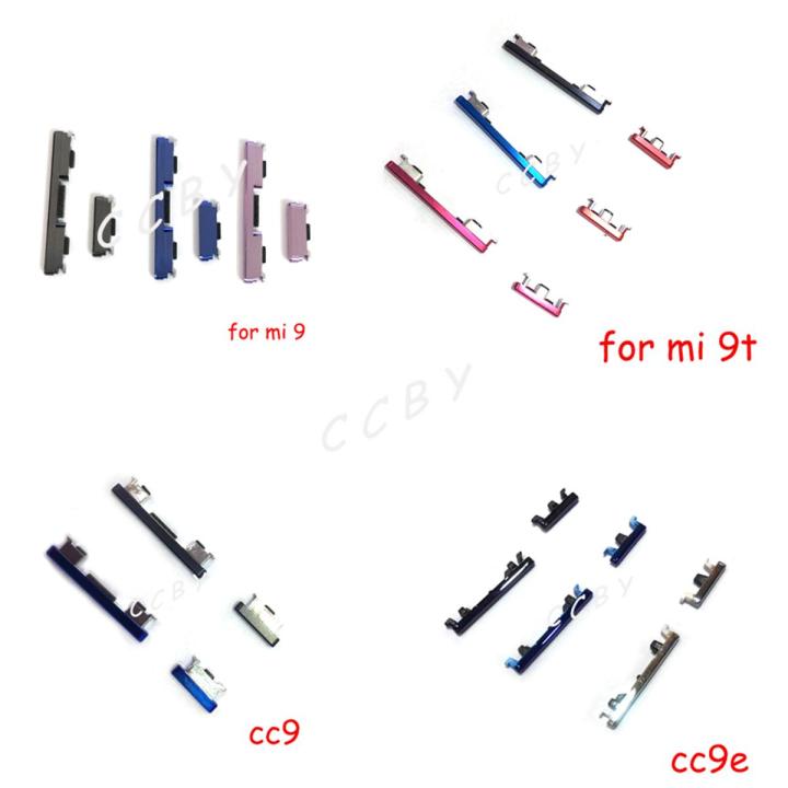 For Xiaomi Mi 9 Mi 9t CC9 CC9E A3 For Redmi K20 K20 Pro Volume Power Button Power ON OFF Volume Up Down Side Button Key