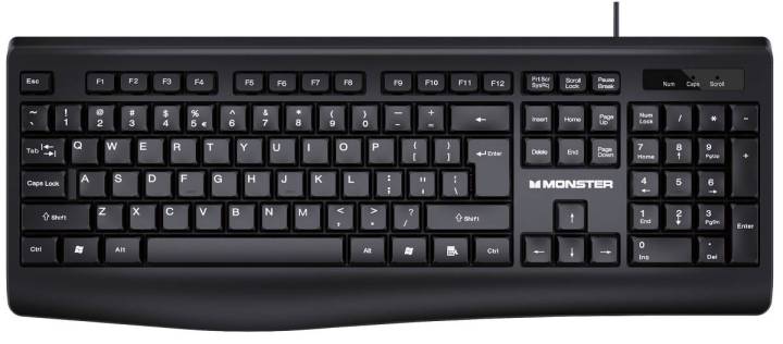 GK-48 GAMING KEYBOARD SOFT KEY Bright - Soft Silent Responsive Keys