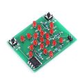 DIY Kit Electronic Design Constructor Windmill Kit DC 5V  DIY for Practice Adjustable Speed MCU for Soldering Electronics. 