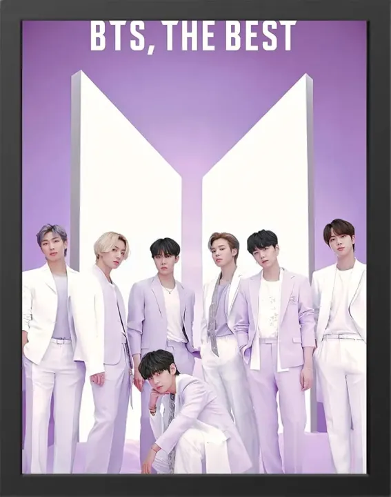 BTS Frame “I Purple You” | Big Size Wall Frame for Room Decoration ...