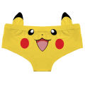 Pokemon Anime Pikachu Panties Kawaii Japan Style Ears Three-dimensional Large Size High Elastic Underwear Girls Lingerie. 
