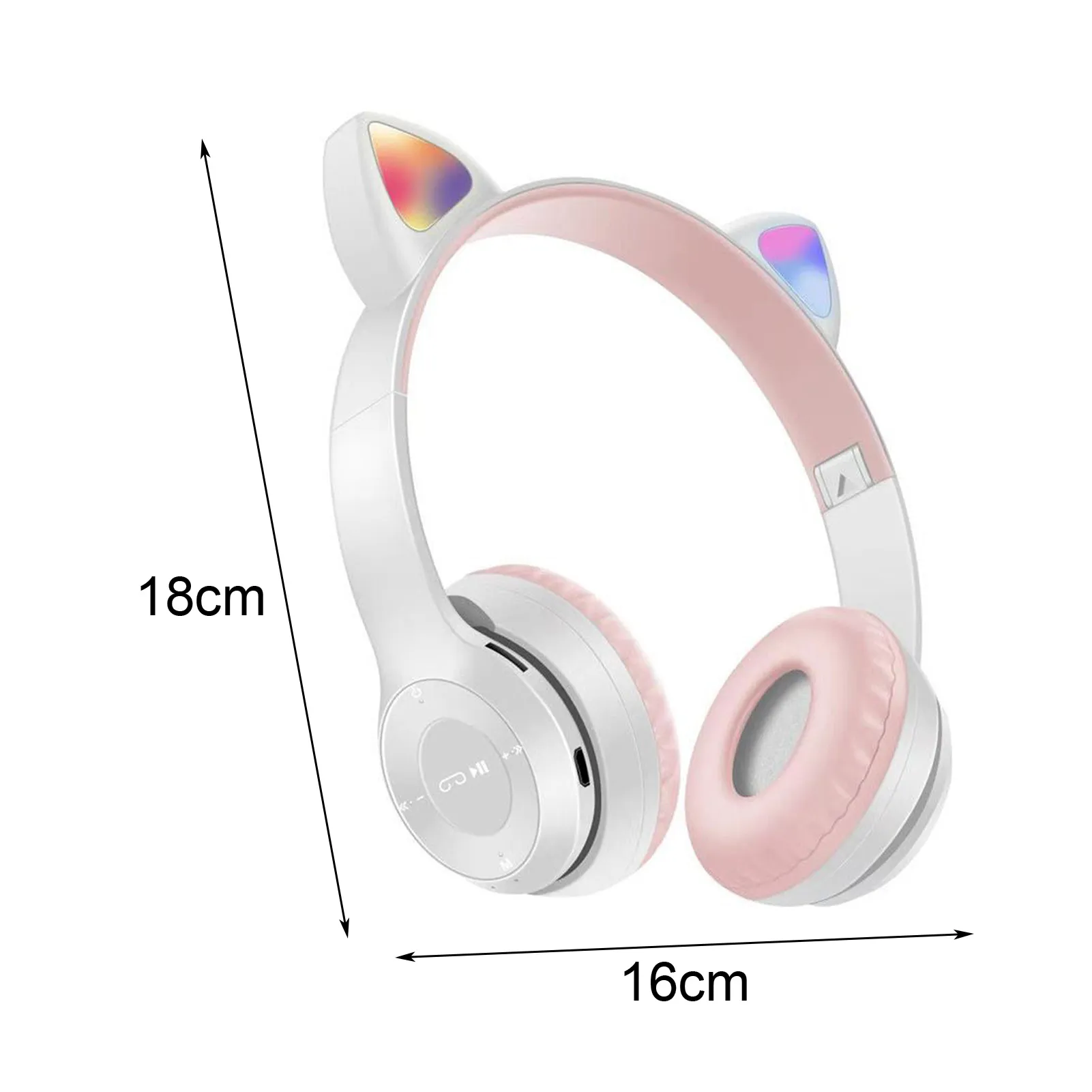 P47M Girls Cat Wireless Headphone for Mobiles, Laptops & PC P47M Girls Cat Wireless Headphone for Mobiles, Laptops & PC