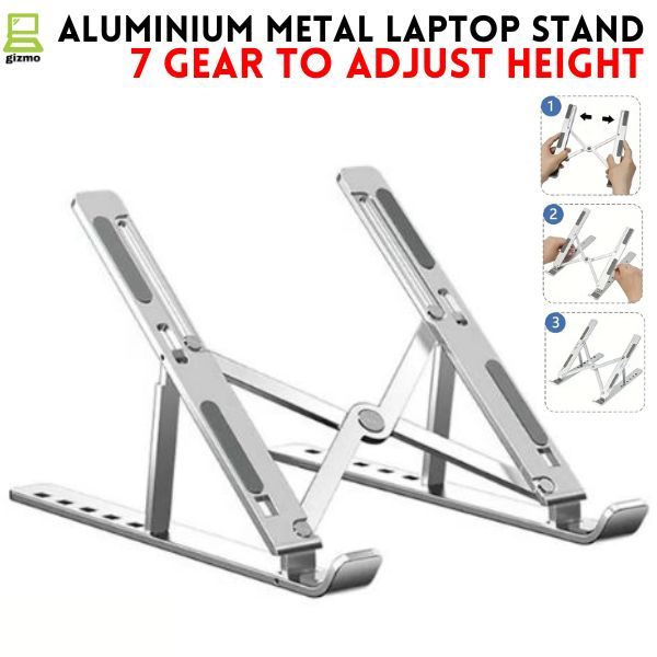 Aluminium%20Laptop%20Stand%20Silver%20&%20Black%20With%20Detachable%20Single%20&%20Dual%20Fan%20Stand%20For%20Laptop%20-%207%20Gear%20To%20Adjust%20Height%20&%20Anti%20Slip%20Rubber%20Grip%20-%20Full%20Metal%20Body%20Adjustable%20Portable%20And%20Foldable%20Laptop%20Stand%20-%20Image%202