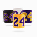 Kobe basketball wrist guards boys and girls Lakers No. 24 sprain thickened sweat towel James sports wrist cover. 