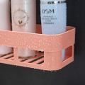 Maise Multipurpose Kitchen Bathroom Shelf Wall Holder Storage Rack Bathroom Rack Storage Box Magic Sticker Shower Rack Shelf - Random Color. 