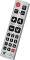Senioórs Big Button Univerśal Remote Control  for Extra Large Jumbo Giant Remote, Simple Easy Basic Control and LG Samsung Sony JVC Tóshiba Sharp Panasónic Technika Hitaćhi Polaröid TVs. 